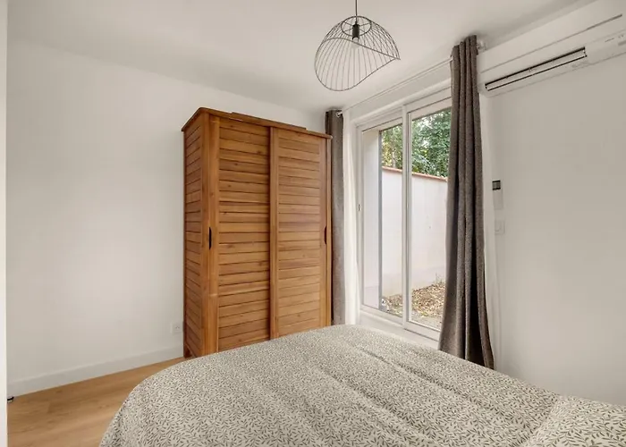 Апартаменты Charmante Maisonette Avec Jardin Тулуза